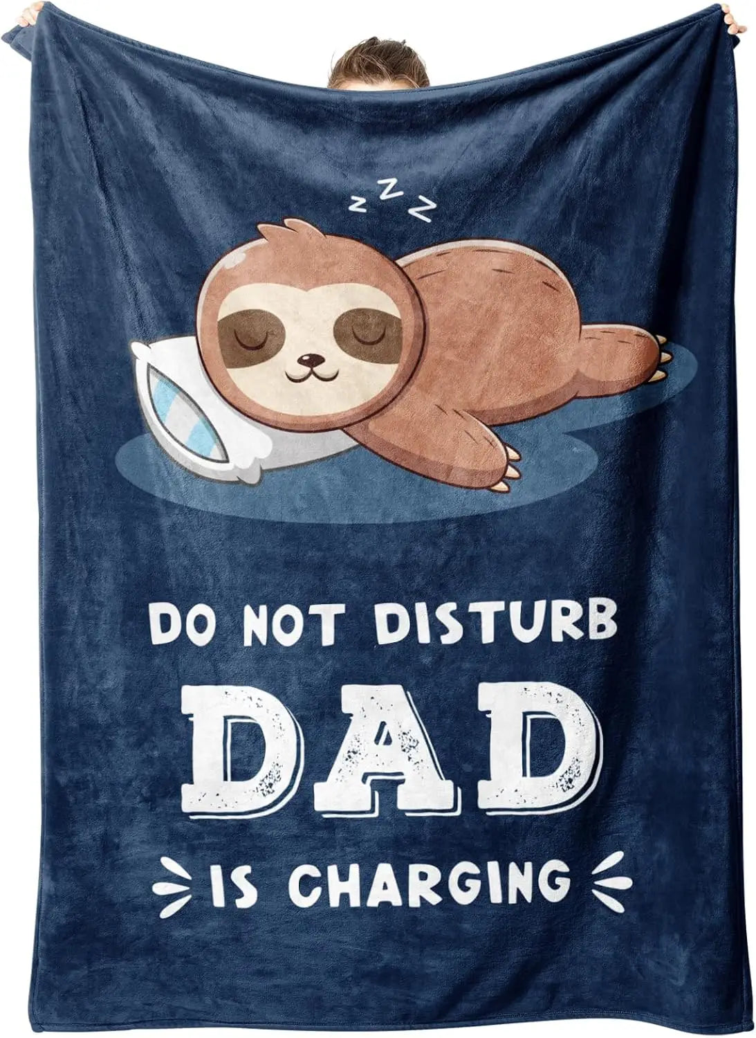 Dad Sloth Blanket