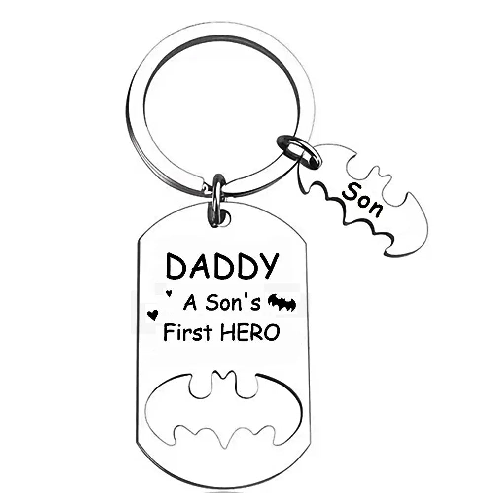 Hero Dad Keychain