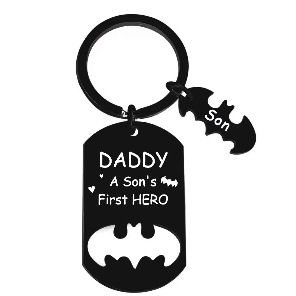 Hero Dad Keychain
